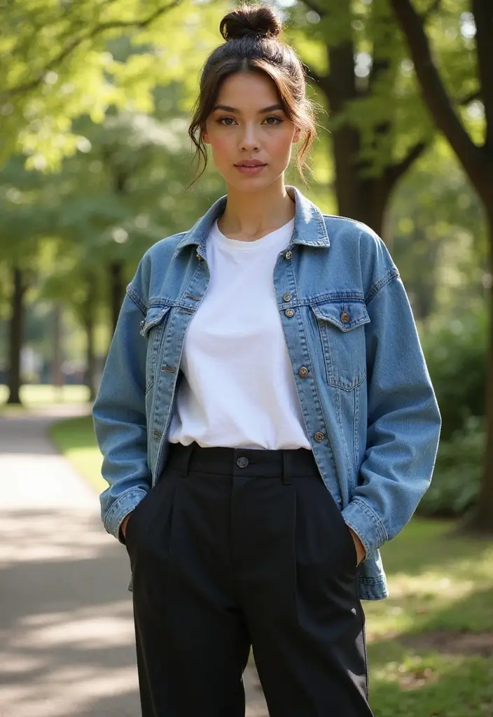 23 Sleek Hairstyles Slick Back Looks for Confidence - 21. Polished Messy Bun