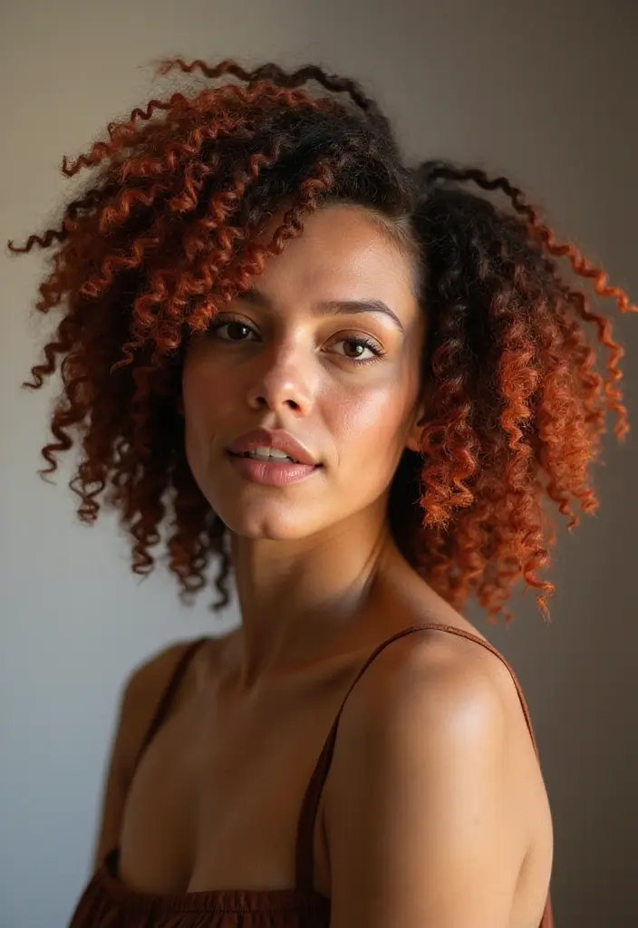 24 Beautiful Hairstyles Over Locs to Flaunt Your Style - 15. Layered Locs with Curls