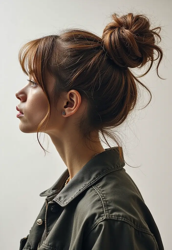 24 Creative Hairstyles Drawing Ideas for Inspiration - 23. Creative Knot Styles