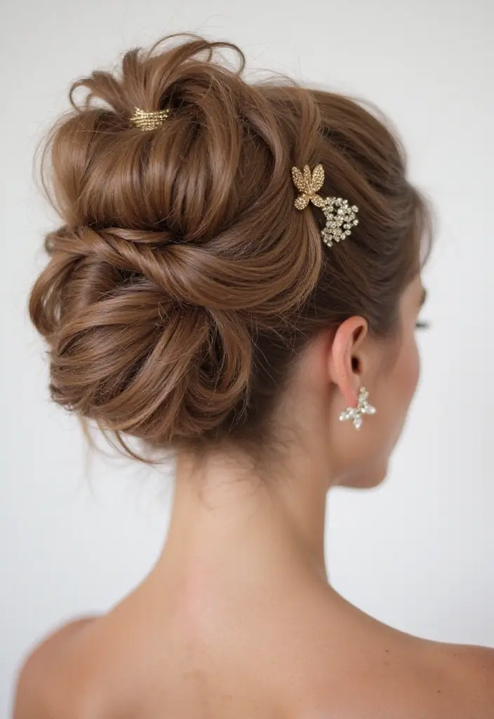 24 Creative Hairstyles Drawing Ideas for Inspiration - 6. Elegant Updos