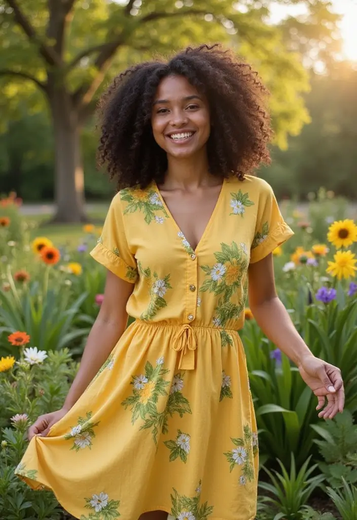24 Eco-Friendly Haircuts for Medium Length Hair That Works Well - 11. Natural Curls