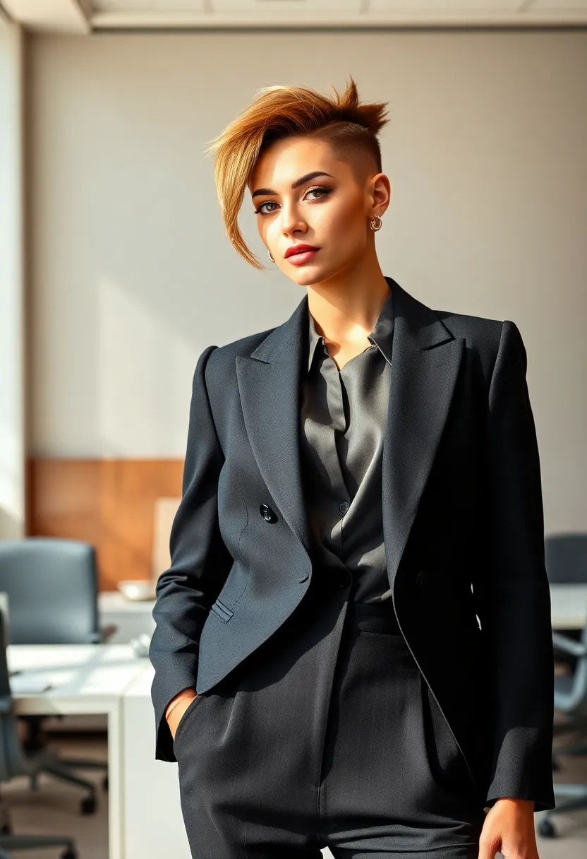 24 Eco-Friendly Haircuts for Medium Length Hair That Works Well - 19. Geometric Cut