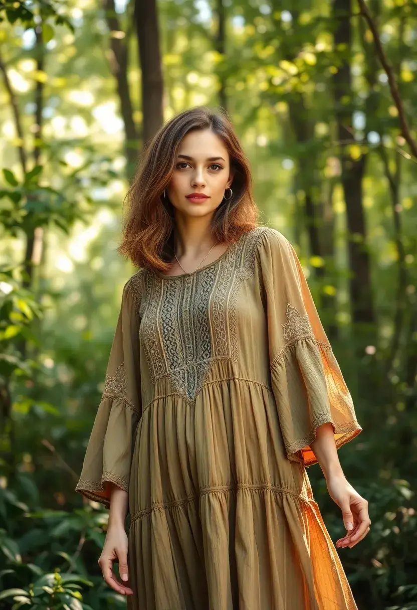 24 Eco-Friendly Haircuts for Medium Length Hair That Works Well - 24. Earthy Tones and Natural Shades