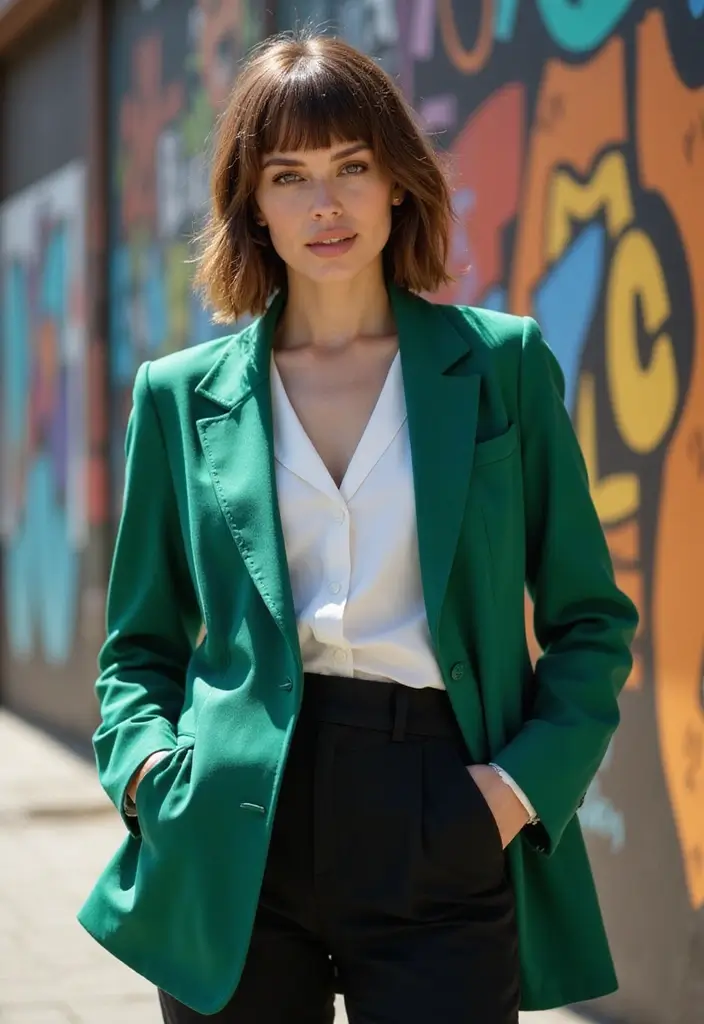 24 Eco-Friendly Haircuts for Medium Length Hair That Works Well - 4. Blunt Cut