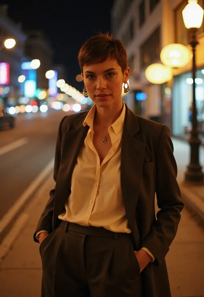 24 Eco-Friendly Haircuts for Medium Length Hair That Works Well - 9. Eco-Friendly Pixie Cut