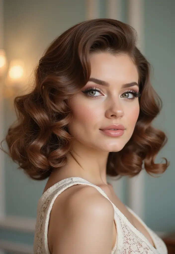 24 Hair Style Ideas to Refresh Your Look - 1. Iconic Victory Rolls