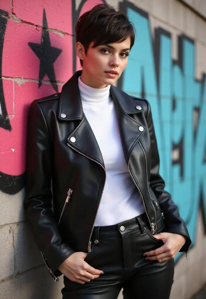 24 Hair Style Ideas to Refresh Your Look - 11. Edgy Pixie Cut