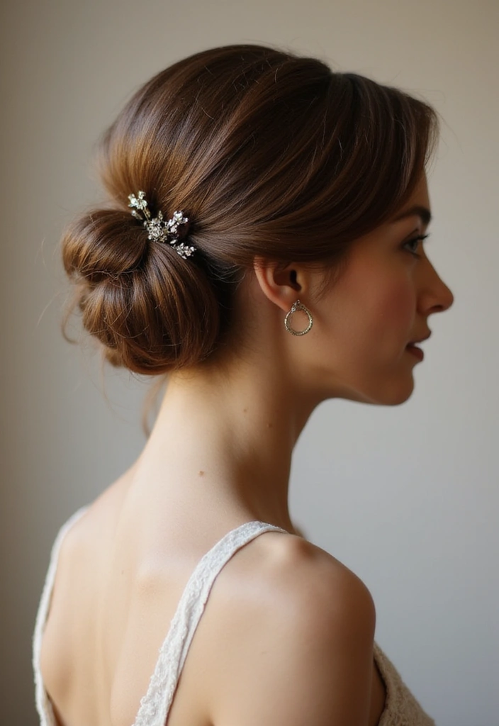 24 Hair Style Ideas to Refresh Your Look - 6. Classic Chignon