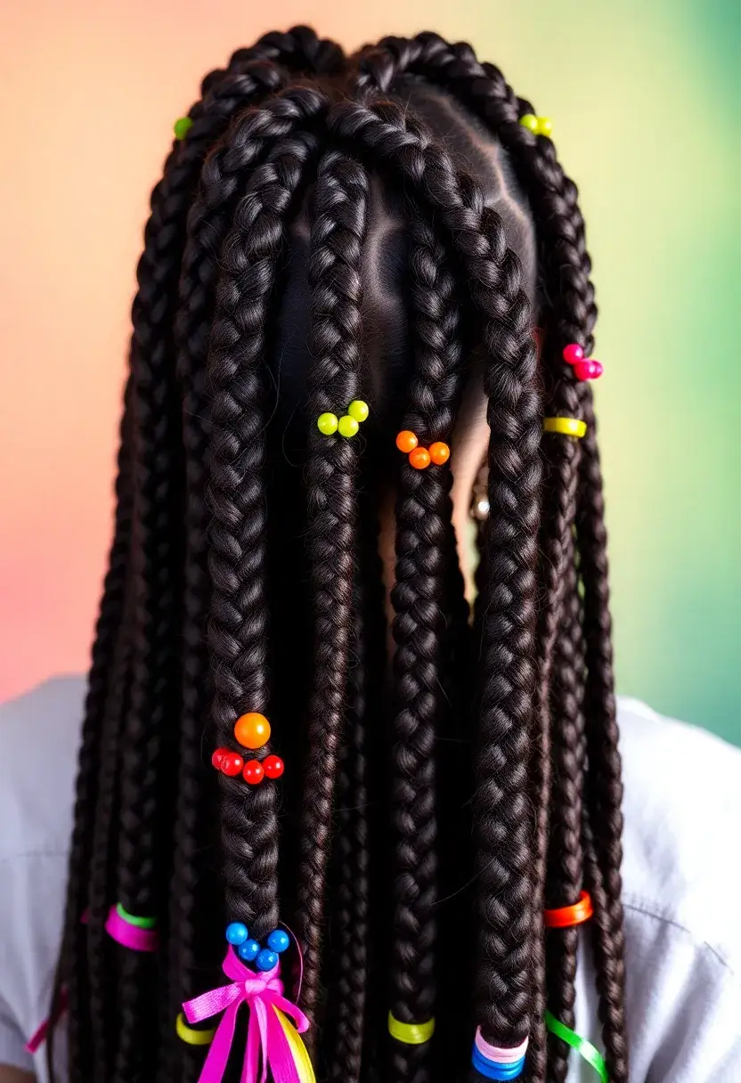24 Hair Styles Braids Ideas for Every Hair Type - 14. Accented Braids