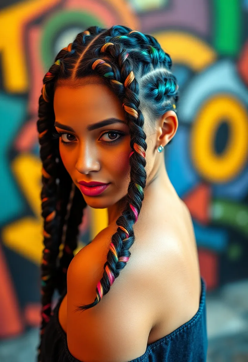 24 Hair Styles Braids Ideas for Every Hair Type - 21. Zigzag Braids