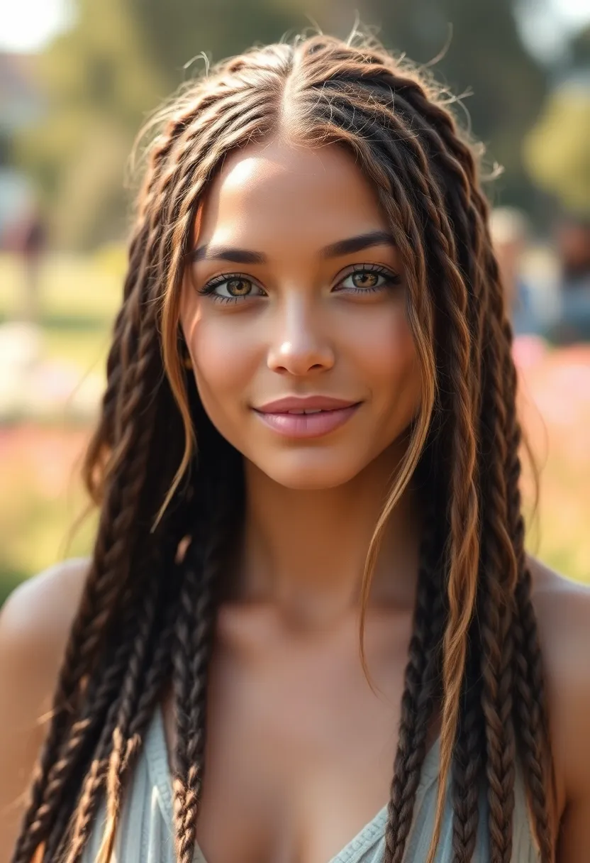 24 Hair Styles Braids Ideas for Every Hair Type - 23. Informal Braids