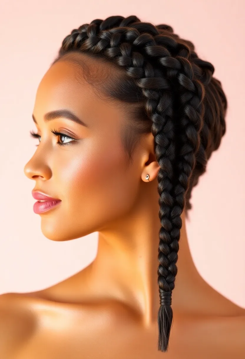 24 Hair Styles Braids Ideas for Every Hair Type - 7. Trendy Braids for Short Hair