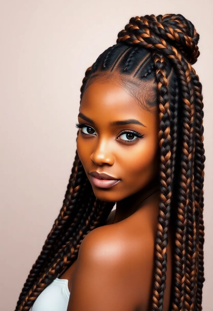 24 Hair Styles Braids Ideas for Every Hair Type - 8. Goddess Braids