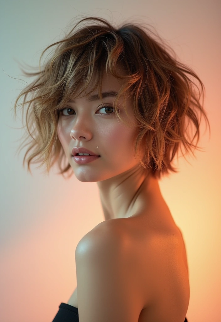 24 Haircut Designs to Express Your Personality - 5. Choppy Layers