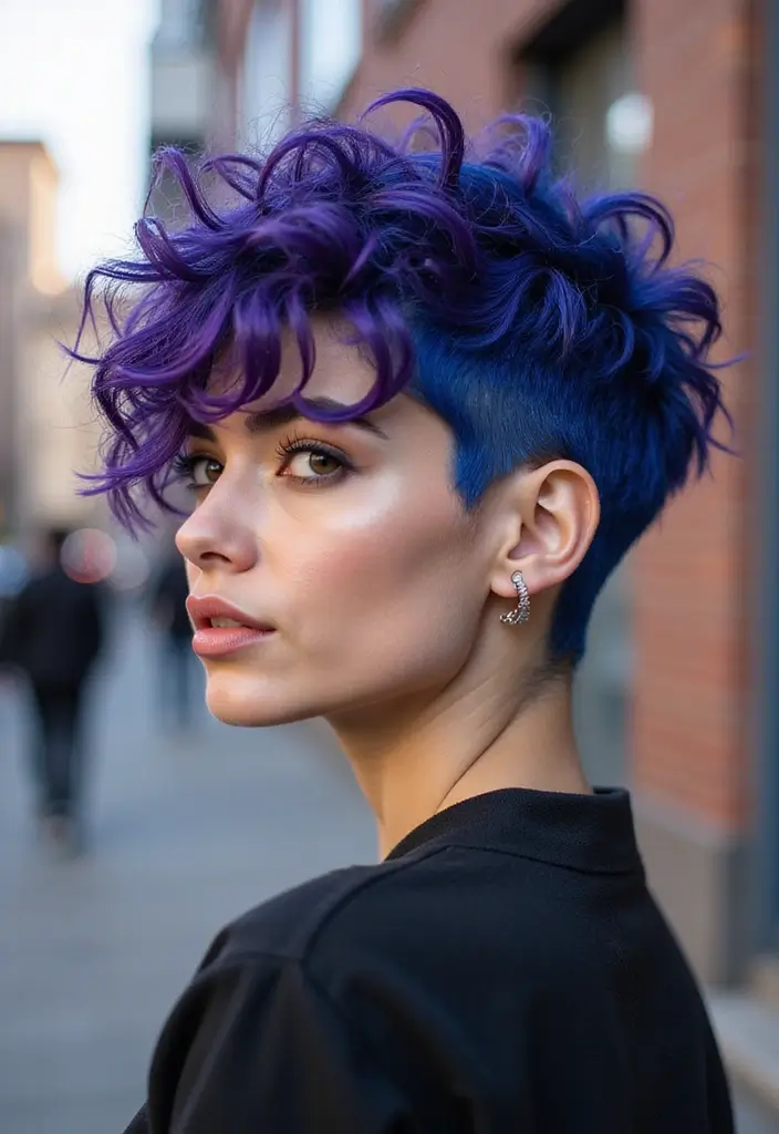 24 Haircut Short Styles That Are Timeless - 10. Curled Undercut
