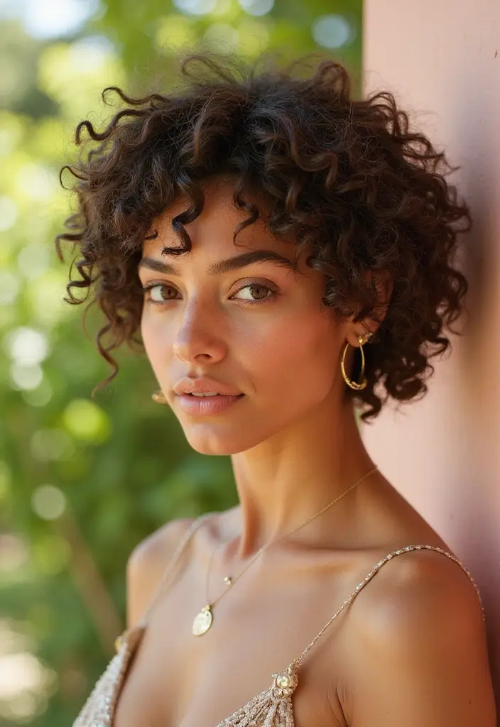 24 Haircut Short Styles That Are Timeless - 17. Textured Curly Crop