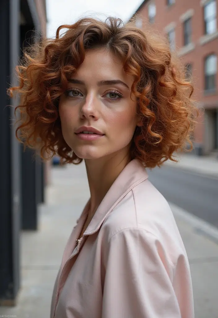 24 Haircut Short Styles That Are Timeless - 2. Curly Bob