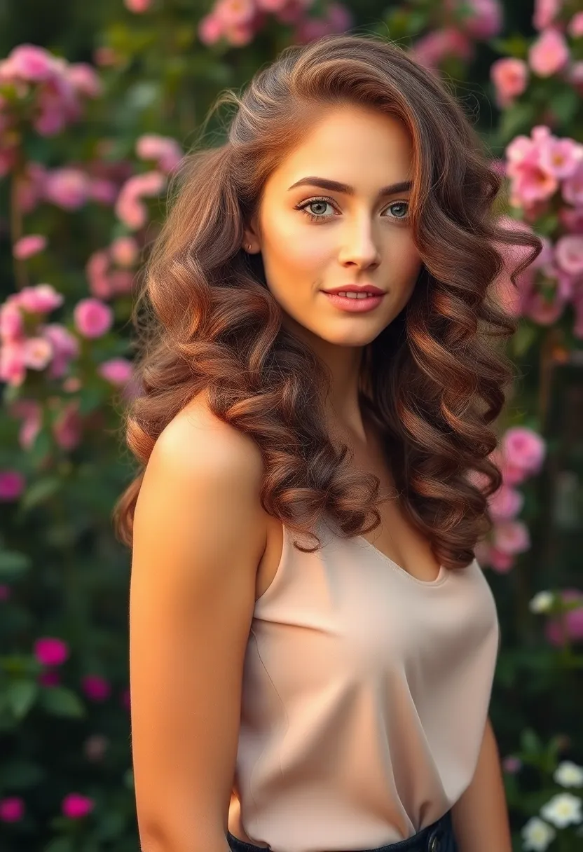 24 Haircut Short Styles That Are Timeless - 21. Curly Half-Up Style