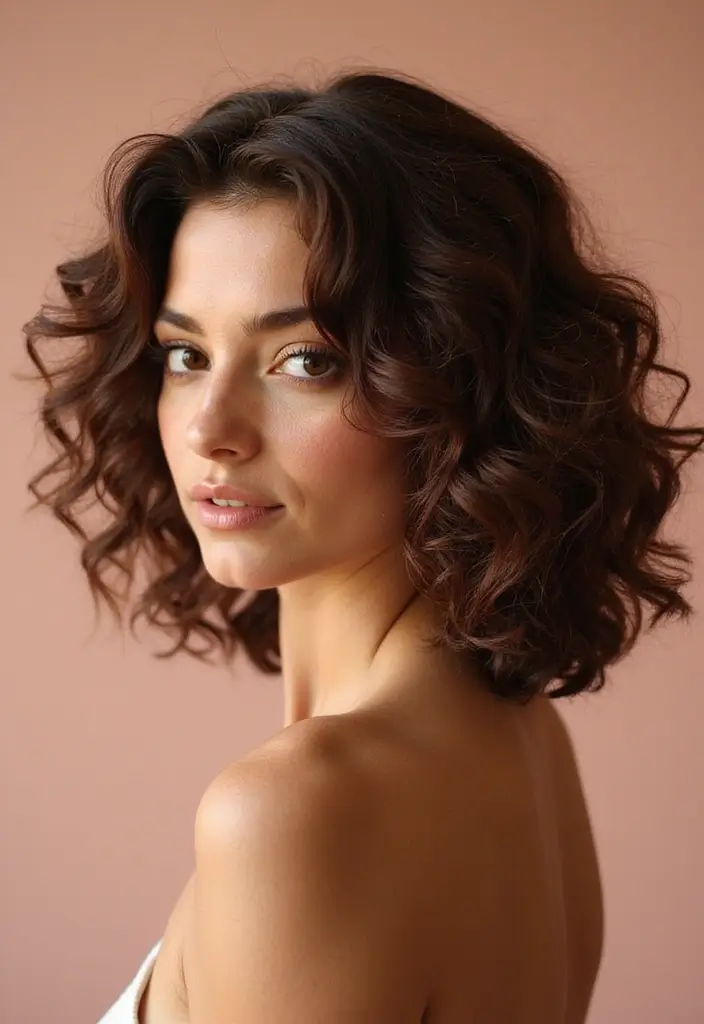 24 Haircut Short Styles That Are Timeless - 8. Tapered Curls