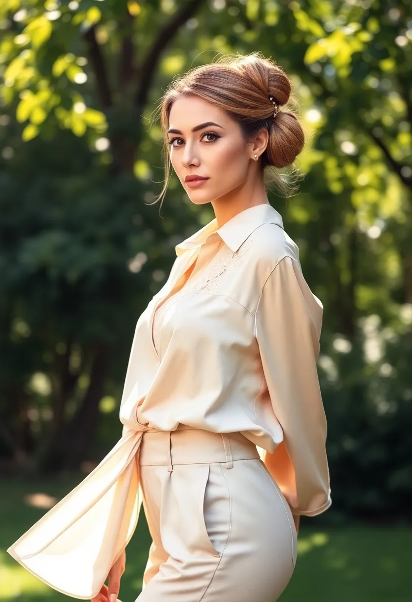 24 Haircut Types You Should Know About - 8. The Classic Bun