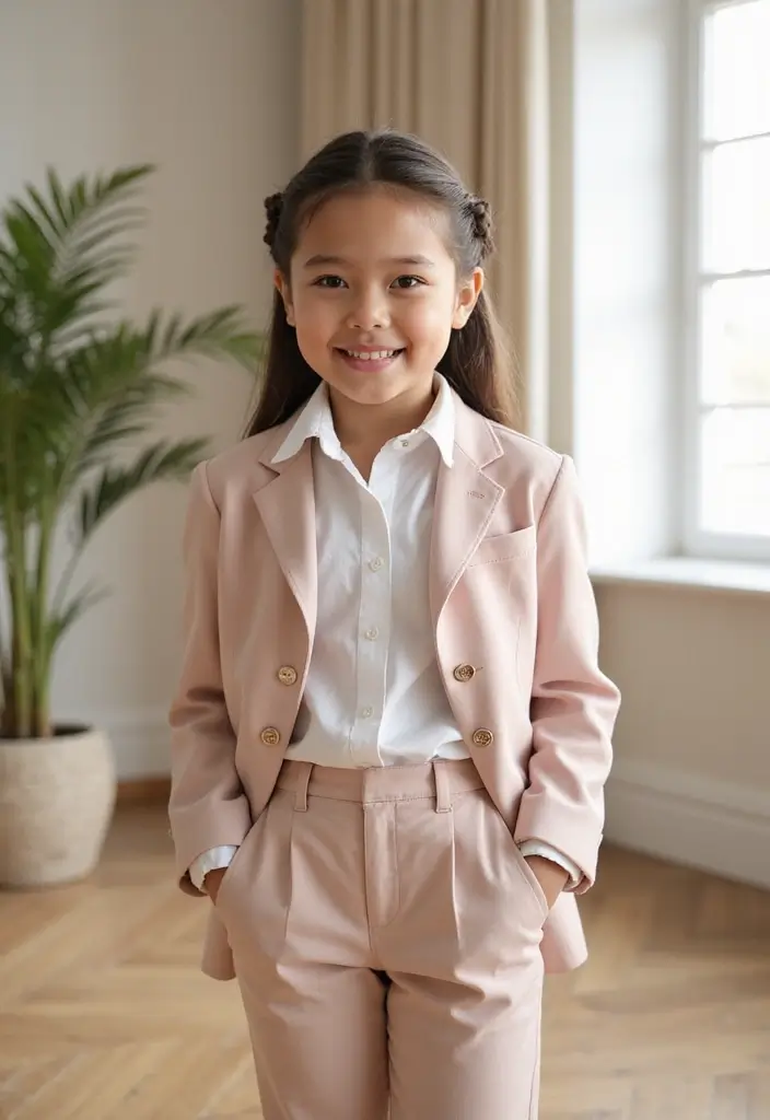 24 Hairstyles for Thin Hair for Kids That Are Fun - 24. Easy Tucked Under Braid
