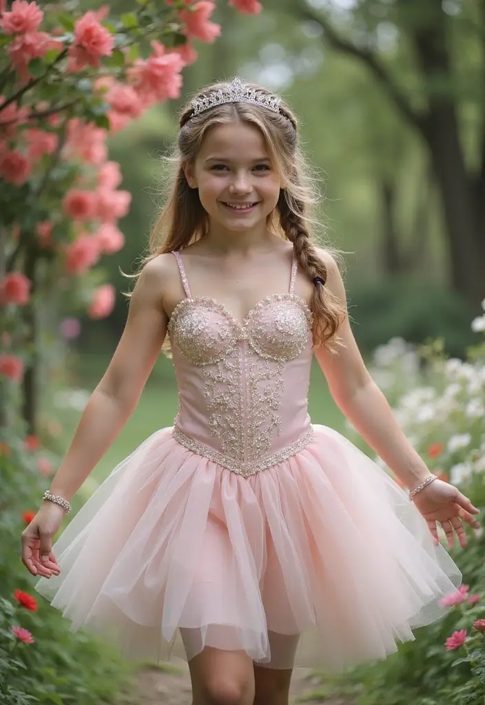 24 Hairstyles for Thin Hair for Kids That Are Fun - 6. Crown Braid with Loose Strands