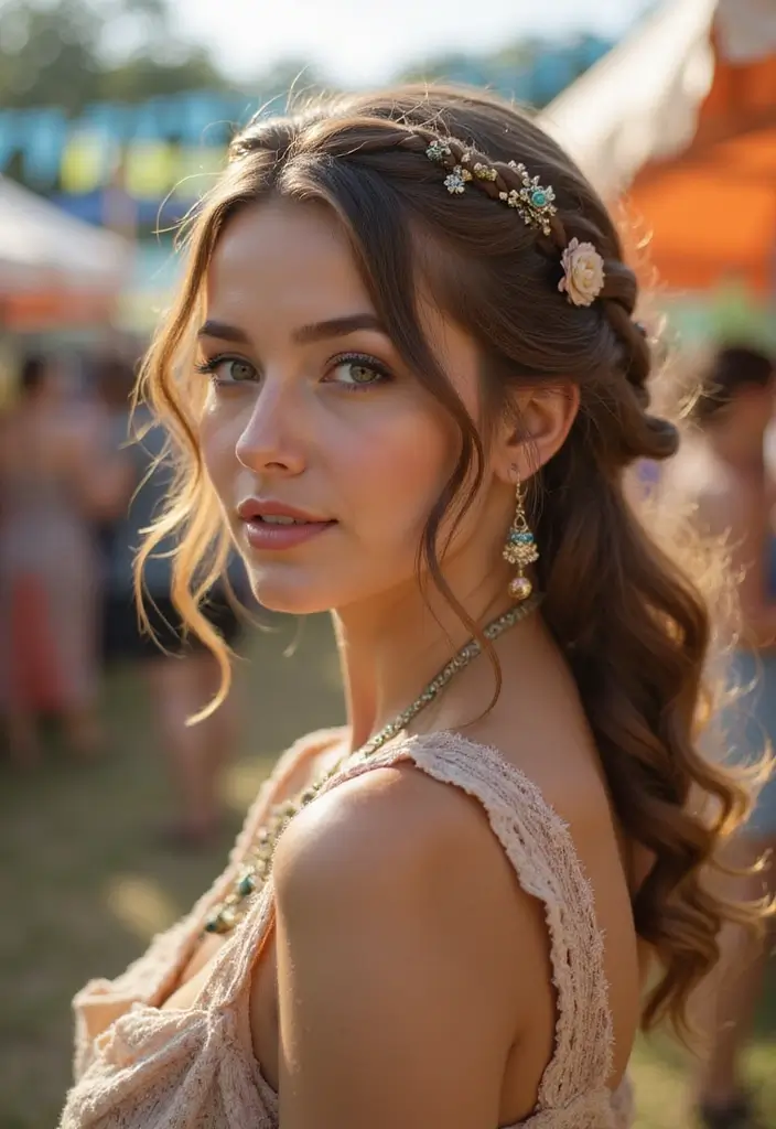 24 Hairstyles to Do with Braids for a Unique Look - 13. Vintage-Inspired Braids