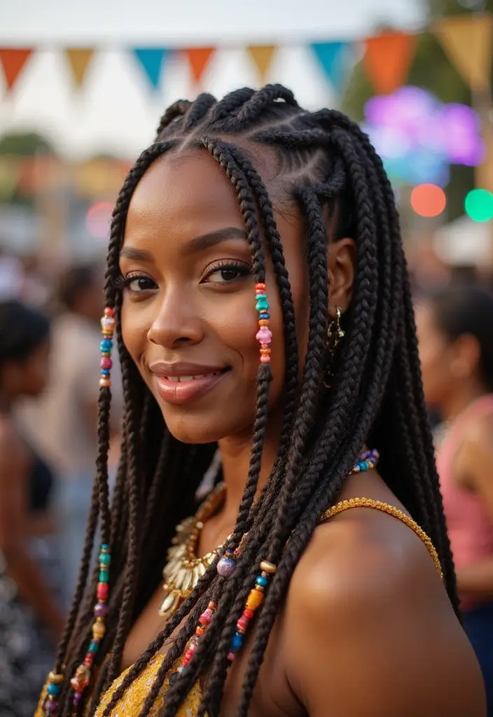 24 Hairstyles to Do with Braids for a Unique Look - 19. Cornrow Braids