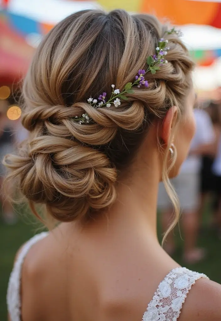 24 Hairstyles to Do with Braids for a Unique Look - 21. Braid and Bun Combo