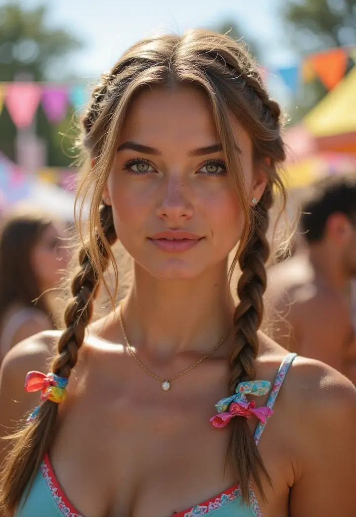 24 Hairstyles to Do with Braids for a Unique Look - 3. The Double Dutch Braid