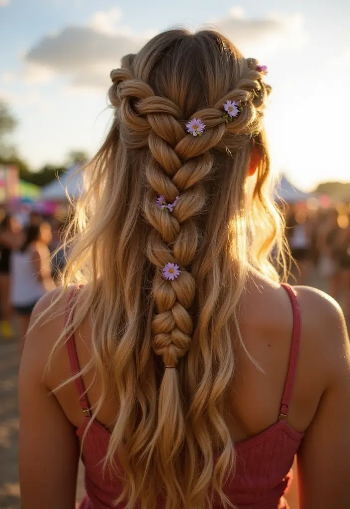24 Hairstyles to Do with Braids for a Unique Look - 7. Infinity Braid