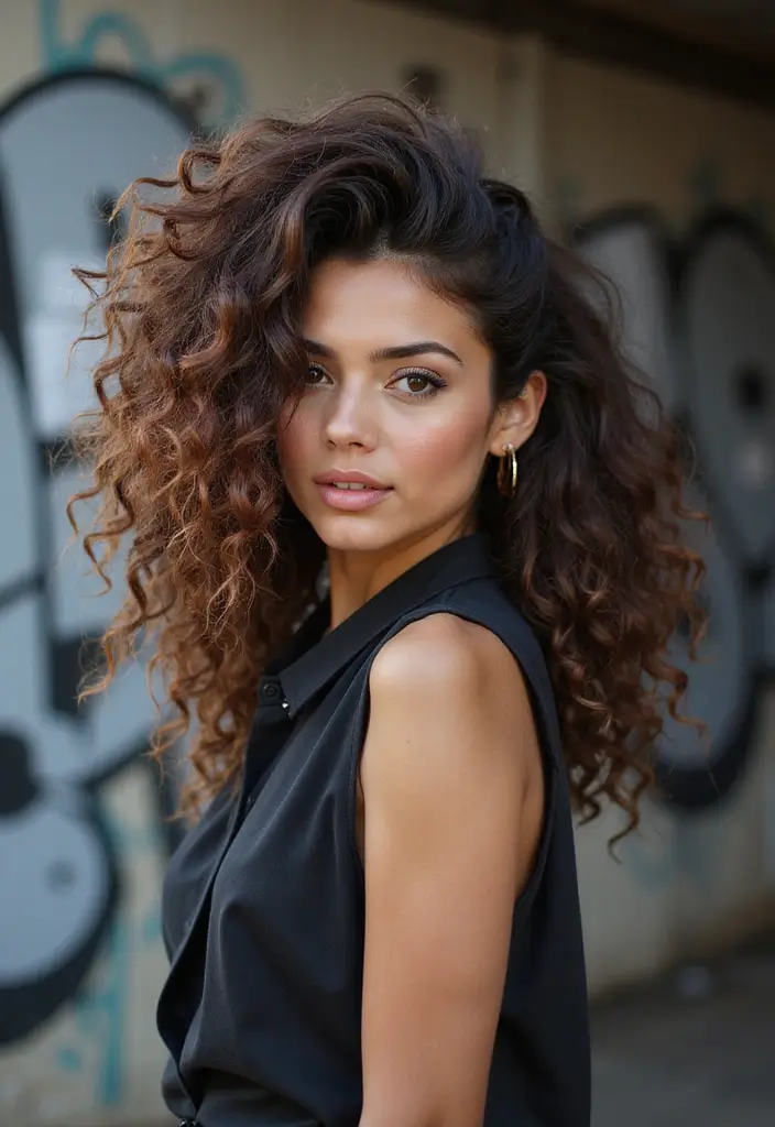 24 Low Maintenance Short Haircuts for Wavy Hair - 15. Wavy Fauxhawk