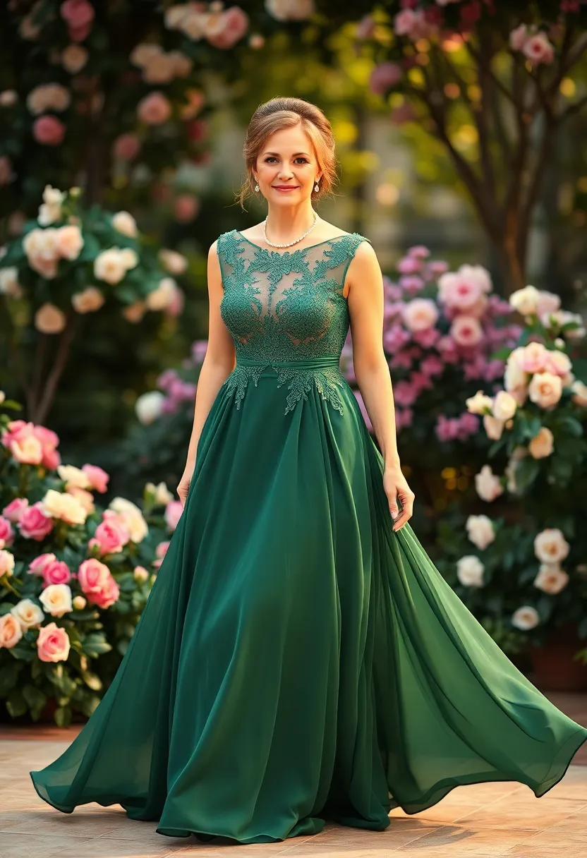 24 Medium Length Hairstyles for Women Over 50 That Shine - 10. Elegant Updo with Loose Tendrils