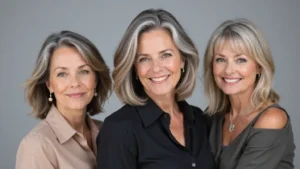 24 Medium Length Hairstyles for Women Over 50 That Shine