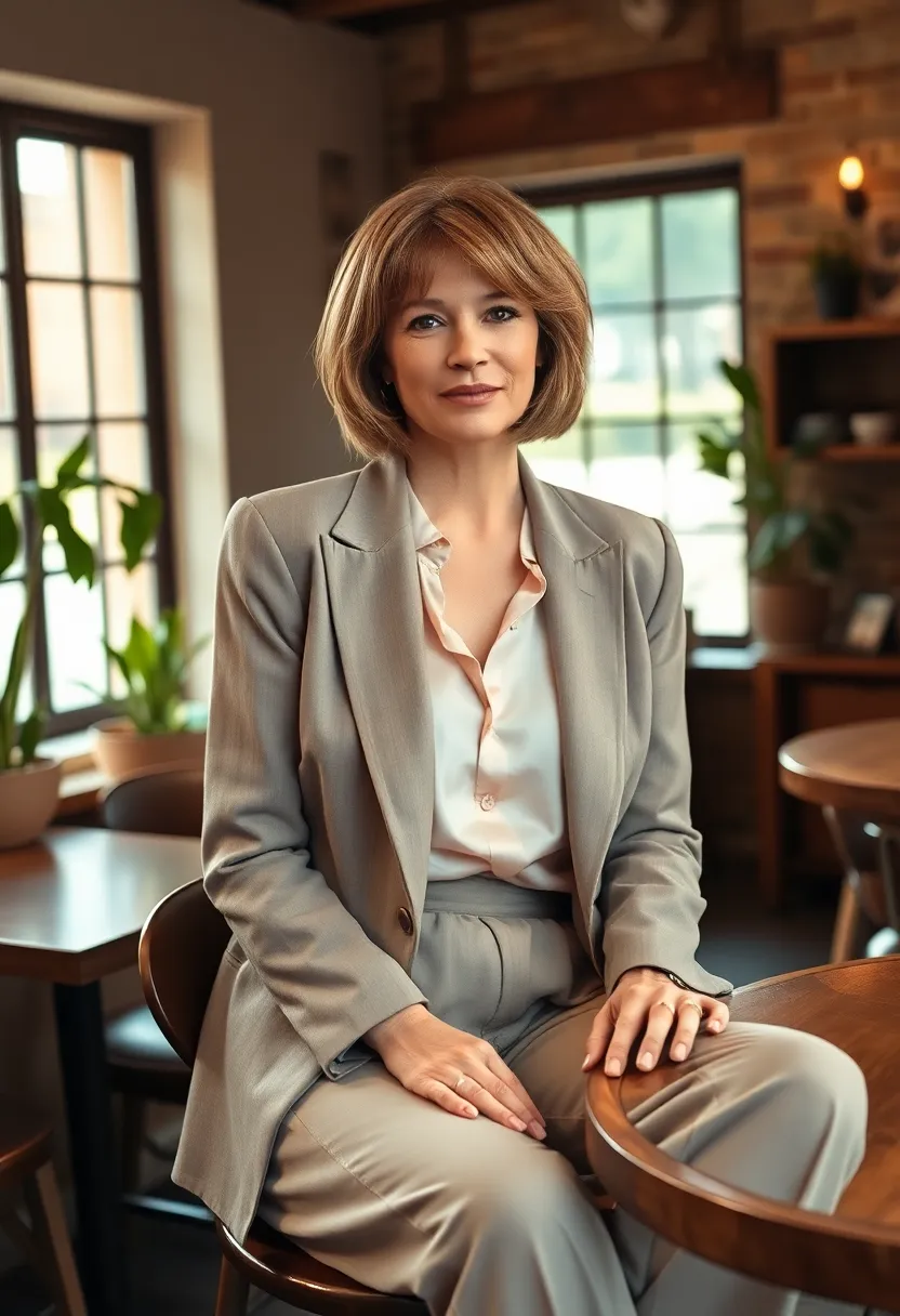 24 Medium Length Hairstyles for Women Over 50 That Shine - 4. Modern Shag Cut