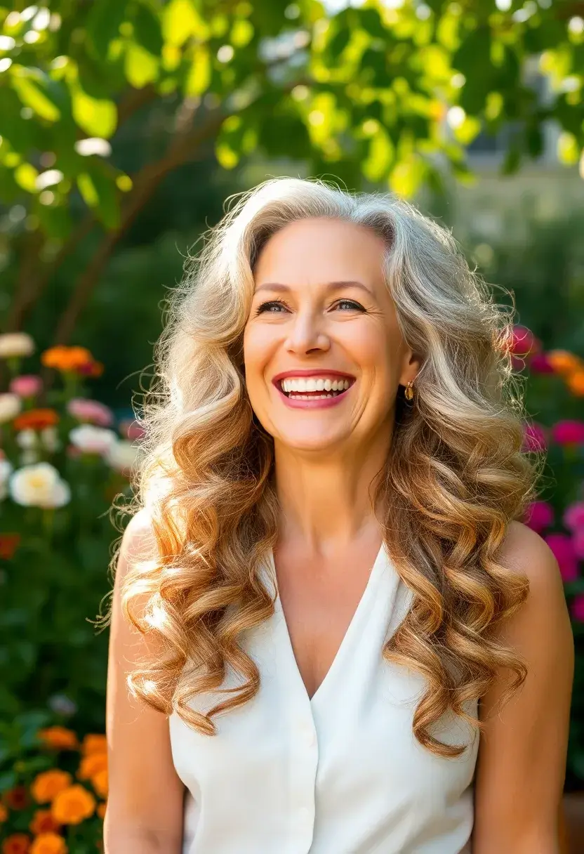 24 Medium Length Hairstyles for Women Over 50 That Shine - 6. Curly Medium Length Hair