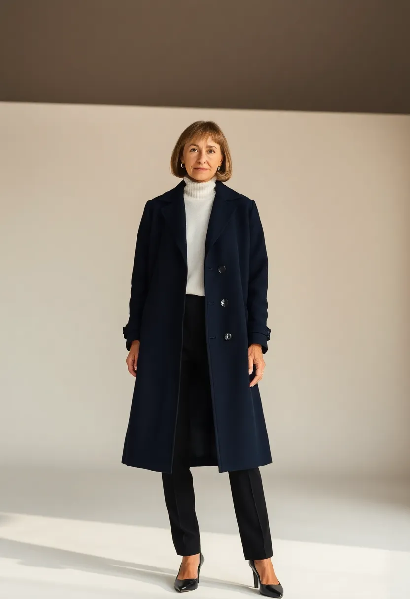 24 Medium Length Hairstyles for Women Over 50 That Shine - 8. Classic Blunt Cut
