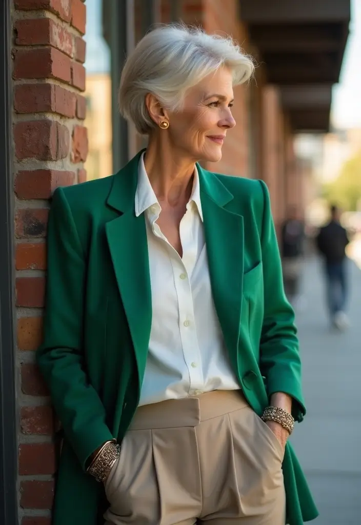 24 Short Hairstyles for Over 70 That Look Amazing - 15. Chic Tapered Cut