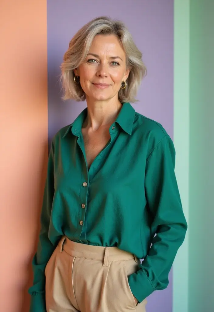 24 Short Hairstyles for Over 70 That Look Amazing - 4. Asymmetrical Cut