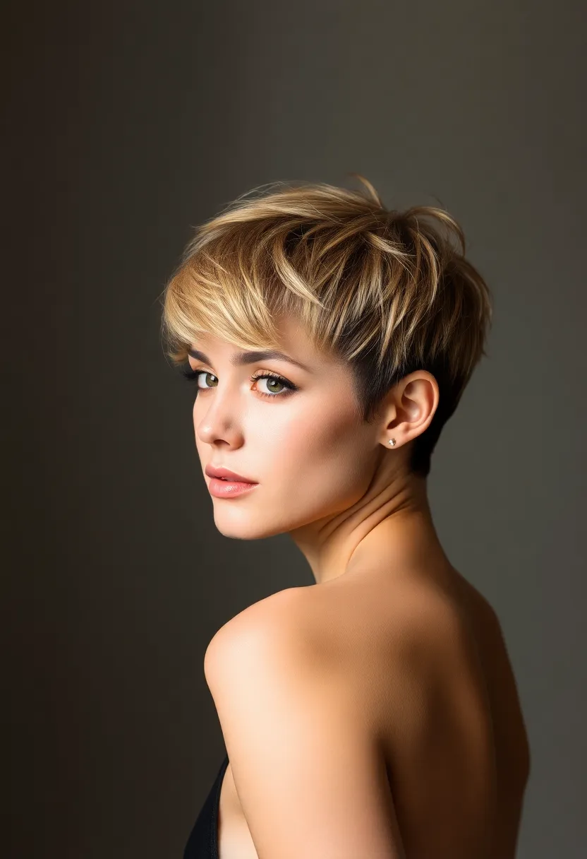 24 Short Shaggy Pixie Styles to Try Now - 6. Shaggy Pixie with Undercut