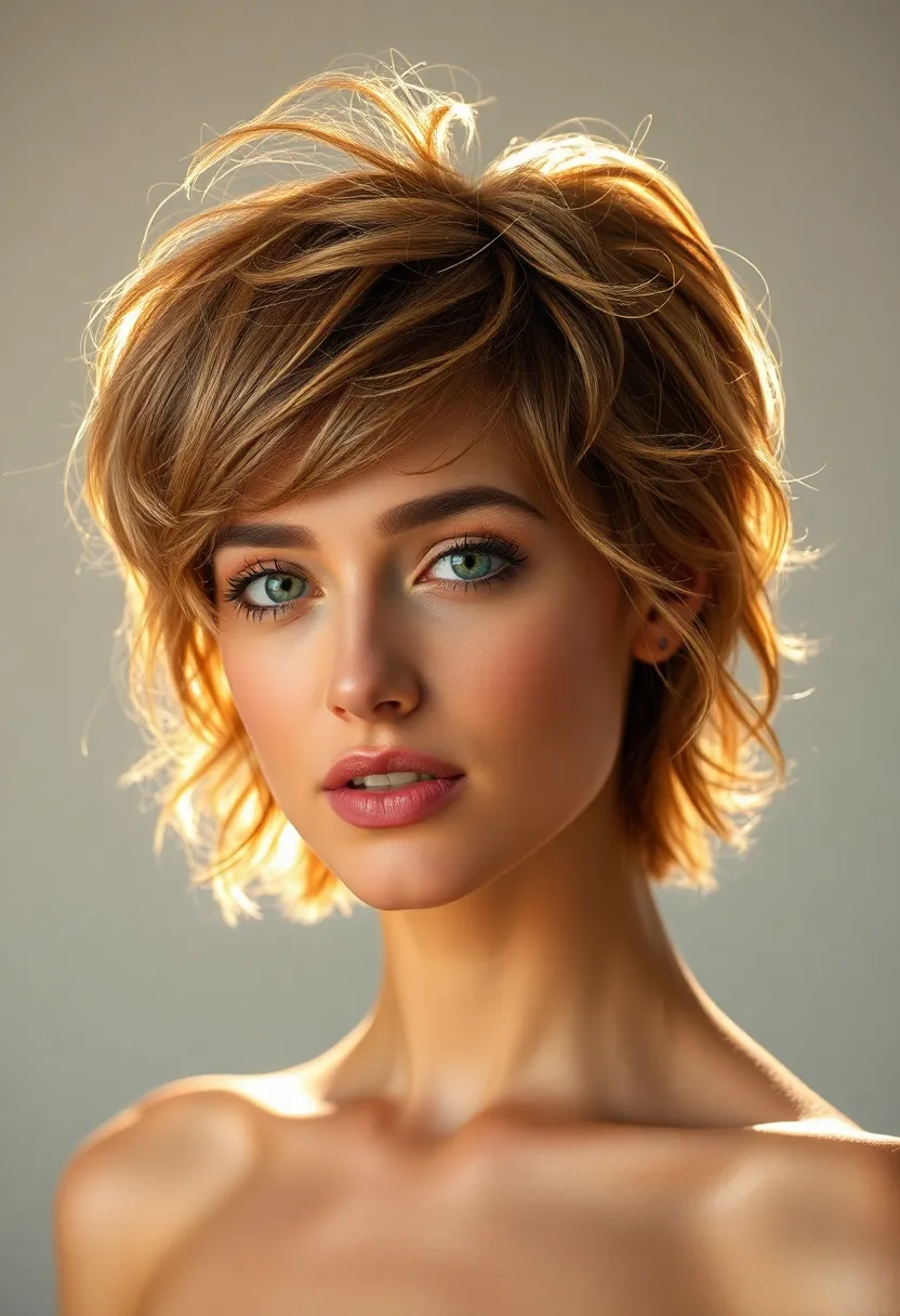 24 Short Shaggy Pixie Styles to Try Now - 8. Natural Texture Pixie