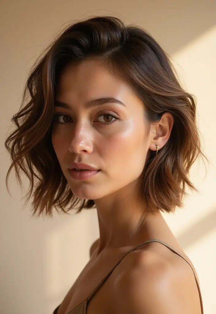 24 Volumizing Hairstyles for Thin Hair That Actually Work - 1. Textured Lob