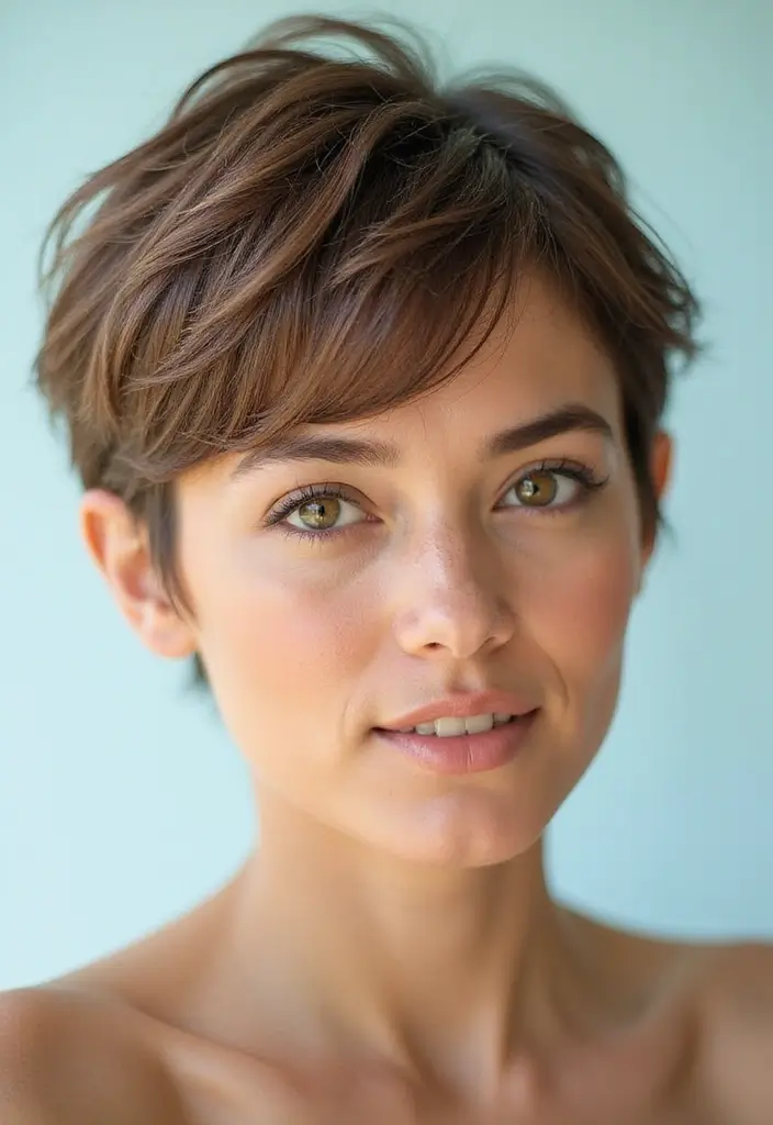 24 Volumizing Hairstyles for Thin Hair That Actually Work - 10. Pixie Cut with Texture