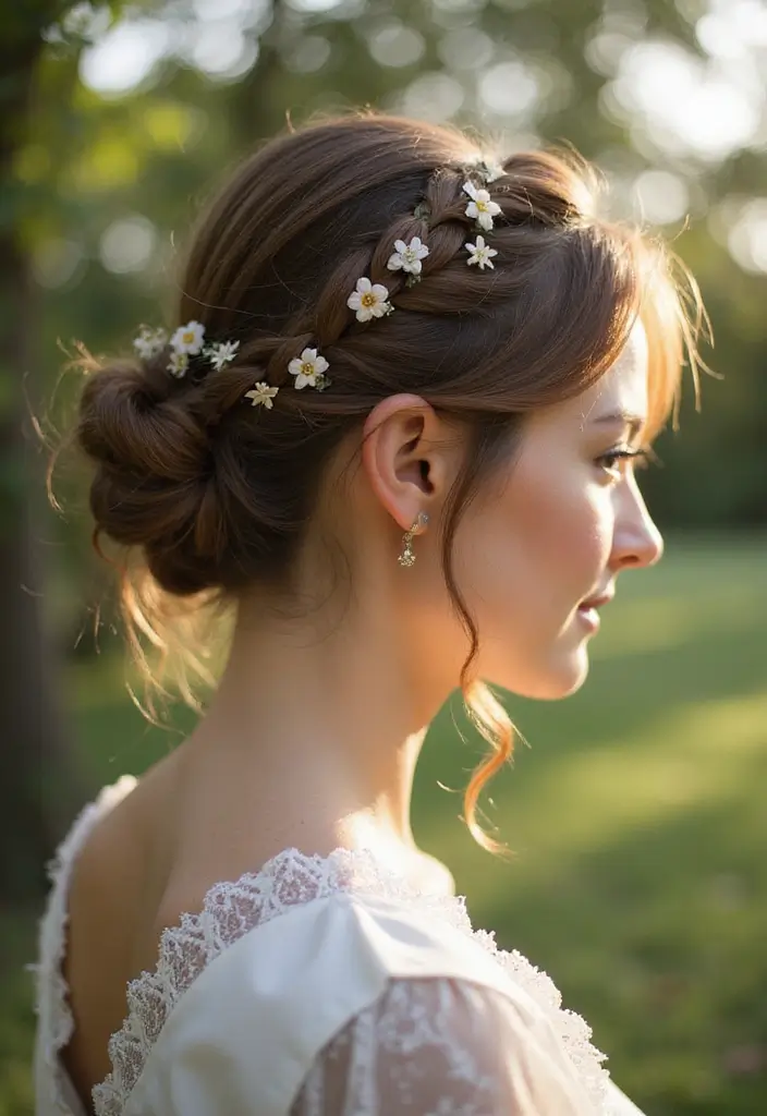 25 Bohemian-Inspired Hair Styles for Long Hair That Inspire - 10. Braided Bun