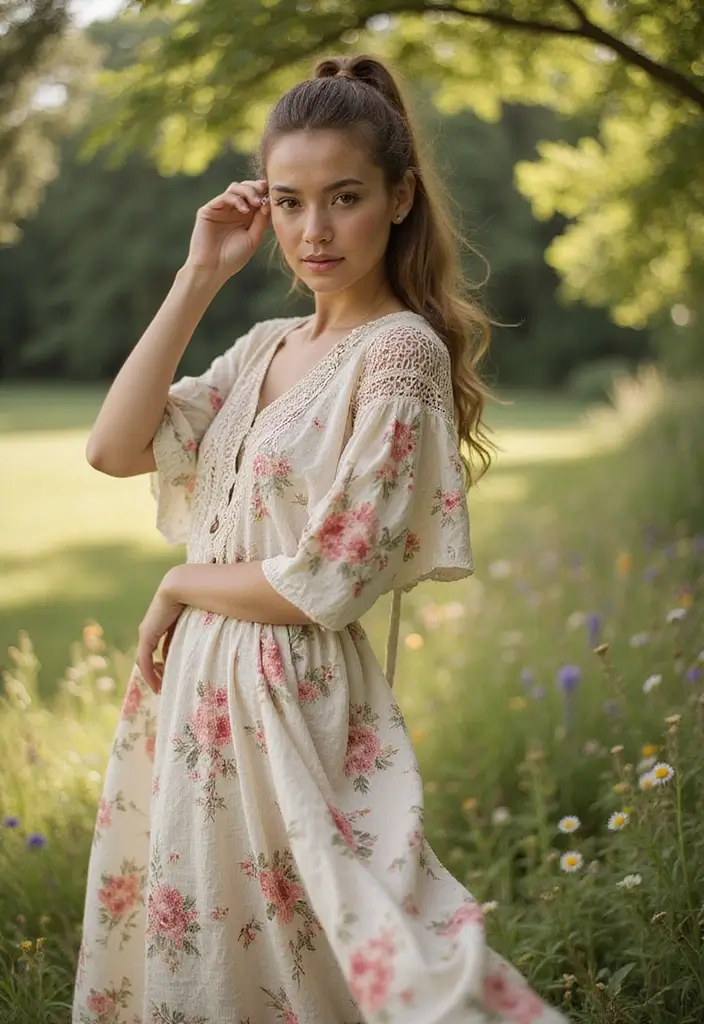 25 Bohemian-Inspired Hair Styles for Long Hair That Inspire - 16. Simple Twisted Ponytail