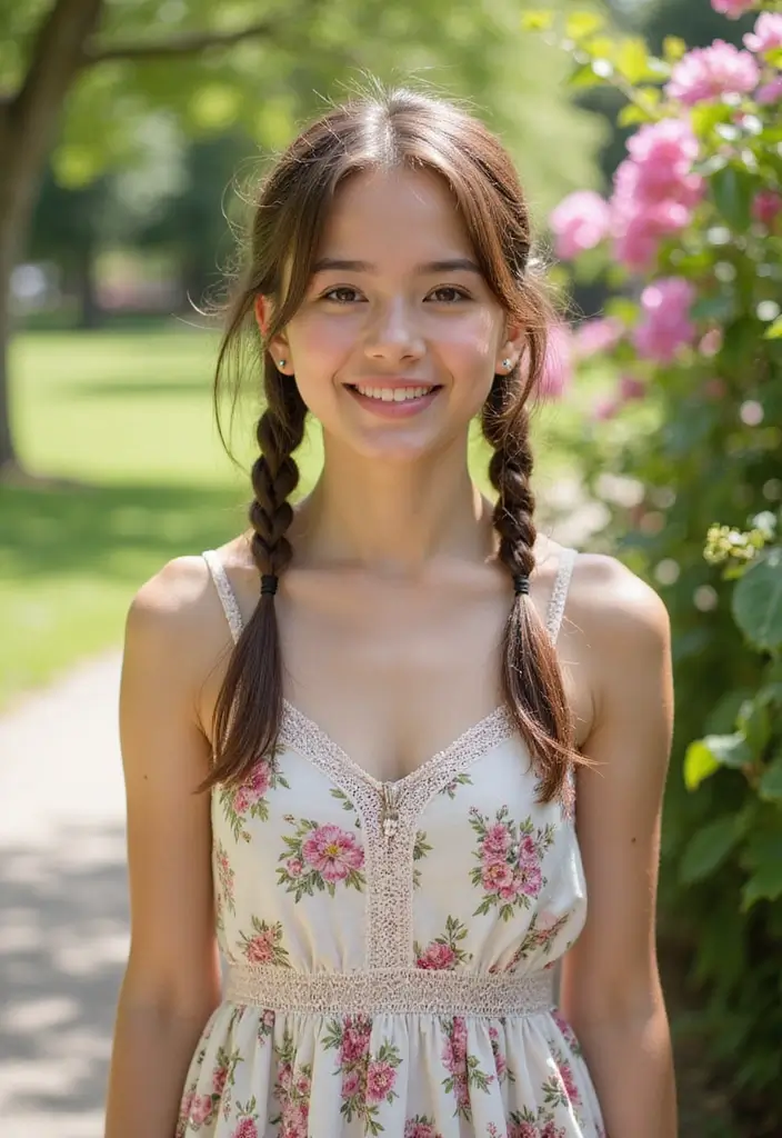 25 Bohemian-Inspired Hair Styles for Long Hair That Inspire - 17. Double Braid Pigtails
