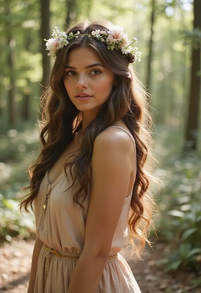 25 Bohemian-Inspired Hair Styles for Long Hair That Inspire - 22. Crown of Twists