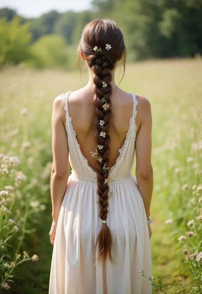 25 Bohemian-Inspired Hair Styles for Long Hair That Inspire - 4. Bohemian Fishtail Braid
