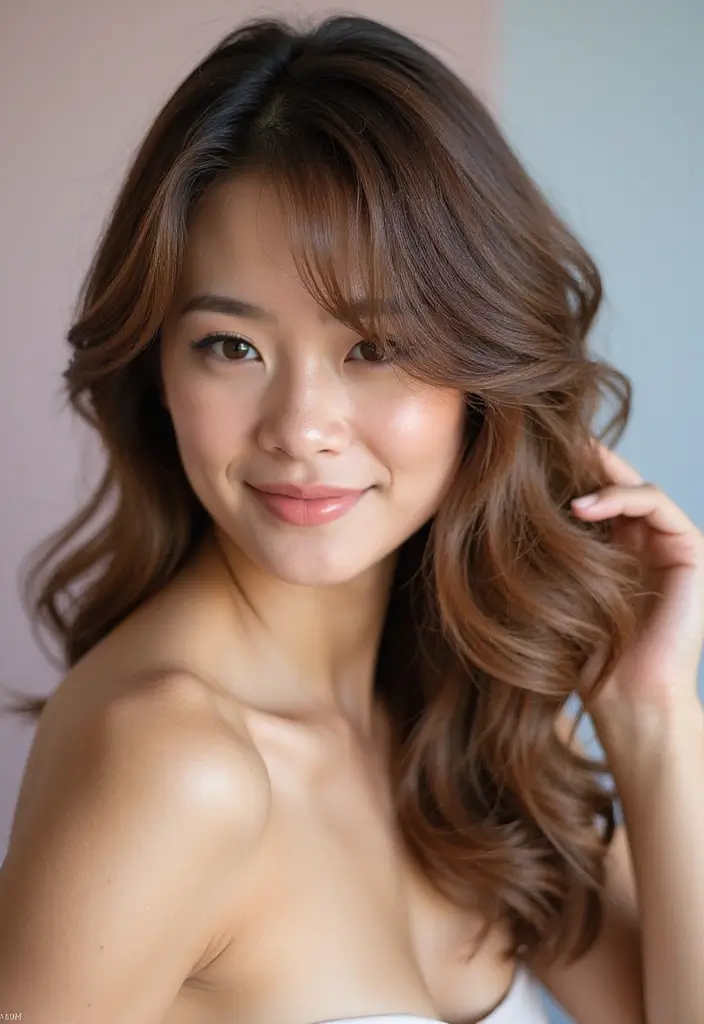 25 Easy Hairstyles to Do When You're Short on Time - 19. Quick Side-swept Bangs