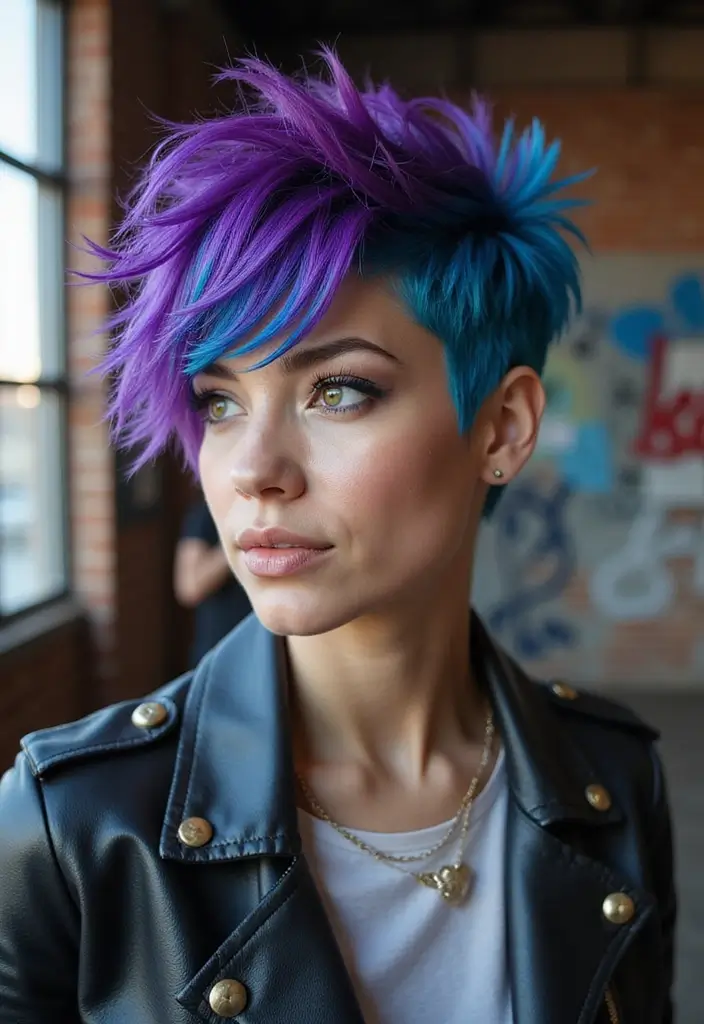 25 Easy Hairstyles to Do When You're Short on Time - 20. Quick Faux Hawk